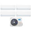 Climatizzatore QUADRI 9+9+9+9 Midea EVOLUTION R32 U.E. M4OE-28HFN8-Q WI FI INCLUSO FULL DC INVERTER A++/A+