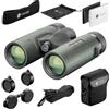 Hawke Nature-Trek Binocolo, 10 x 32, Verde
