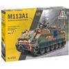 Italeri 6753 1:35 M-113 APC - Modellismo, kit da costruzione, modellismo da pavimento, fai da te, hobby, incollaggio, kit di costruzione in plastica, fedele ai dettagli, set di carri armati militari
