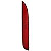Riloer Striscia catarifrangente per paraurti posteriore, compatibile con V*W Golf 6 MK6 R20 2009-2013 5K0945105C, lente rossa sinistra (lato conducente posteriore)