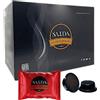 Saida Gusto Espresso Capsule Saida Gusto Espresso Compatibili Lavazza A Modo Mio, miscela Red Dek