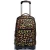 Invicta Trolley Scuola Sganciabile Plug, Animalier, 3 in 1, Triplo Uso, Zaino con Carrello Sganciabile, con Tasca con Organizer, Zaini e Trolley, Scuola, Bambine e Ragazze