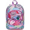 SJ GANG STYLE JAM GANG SJ Gang Zaino Scuola Maxi FACCE DA SJ - Doppio Scomparto, Rosa - Diverse Grafiche Con Flip System - Per Bambina Scuola Elementare