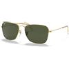 Ray-Ban RB 3136 Occhiali da Sole, Oro (Gold), 55 mm Unisex-Adulto
