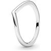 PANDORA Anello Wishbone in argento Sterling lucido, 58