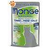 Monge Cat Natural Superpremium Adult Tonno a Pinne Gialle - Bustina Da 85 Gr