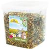 JR FARM GmbH JR Farm Flower Dream 380 g in secchio (erbe per conigli nani e roditori, alimenti complementari)