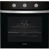 INDESIT IFW4534HBL IFW 4534 H BL - IFW4534HBL Forno da Incasso - Glass Vetro Nero - Classe A - 6 Funzioni - Funzione Autopulente
