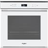WHIRLPOOL W7OM44S1PWH - W7 OM4 4S1 P WHP Forno da Incasso 60 cm Bianco - 8 Funzioni - Pirolitico - 6° SENSO - Cottura Multilivello Classe A+