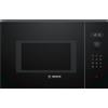 BOSCH Forno Microonde Bosch BEL554MB0 - Linea Serie 6 - Capacità 25 L - Idrolitico - Vetro nero - Larghezza 60 cm - Altezza 38 cm - scongelamento - Grill - Programmi automatici - Manopole a scomparsa Touch control