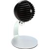 Shure MV5C Home Office Microfono, microfono conferenze per Mac e PC, Crystal Clear Voice & Call, Durevole e portatile Design, Setup rapido e facile, Works With Team, Zoom & altri, Nero (MV5C -USB)