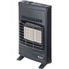 Sicar Eco 40 Stufa Infrarossi a gas metano, Installazione a parete o pavimento, Fiamma protetta, Potenza max 4200 W