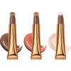 Ofanyia 3Pcs Blush & Contour & Highlighter Wand, Liquid Face Highlighter Stick with Cushion Applicator, Silky Smooth Lightweight Blendable Blush Contour Highlighter Beauty Wand for Face Cheekbone