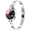 LONGLU Smartwatch for Women - Compatibile con iOS Android iPhone Samsung Mobile Phone - con Bluetooth, frequenza cardiaca, pressione sanguigna, contapassi, fitness e monitoraggio del sonno (Argento)