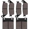 Cnornus Pastiglie Freno Anteriore e Posteriore per Suzuki GSF 600 S/T/ST/V/SV/W/X/SW Bandit 1995-1999 GSX 400 R/S/T/ZR/ZS/ZT GK79A Impulse Type S 1994-1996 GSX 650 ST/SV/SW/SX Faired Bandit 1995-1999