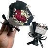 Syiyunran Mini Bouquet di Fiori Secchi - 2 Bastoncini Rose Secche Piccolo Adatto per Cornice Foto Fai da te, Clipart, Festa Famiglia e Decorazione Matrimonio È un Regalo Piccolo e Delicato