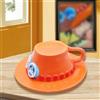 parknshop One Piece Anime, tazza Luffy's Hat Tazza One piece merch, in ceramica di alta qualità, regalo per Natale, compleanno, anniversario, 250 ml (Ace-01)