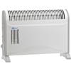 ELICENT | Caldo Turbo 2000, Termoconvettore a Convezione Naturale 2000W con Timer, a Pavimento o Fisso a Parete, Superficie Riscaldata 20m²