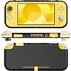 JINGDU Custodia compatibile con Nintendo Switch Lite 2019, morbido TPU Switch Lite Accessori con tappi per pollice..