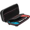 GEEKRIA Custodia da trasporto compatibile con Nintendo Switch e console OLED New Switch, custodia protettiva rigida da viaggio con spazio per cavo, caricabatterie, accessori e slot per schede di gioco