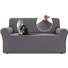BellaHills Copridivano 2 Posti(135-165cm), Copridivani Elasticizzati per Soggiorno, Copridivano Impermeabile per Animali Funge da Protezione per Cani e Animali Domestici, Grigio