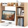 GIANTEX Scaffale con 5 Cassetti in Stile Moderno,Libreria Facile da Montare, 94x25x74 cm, 3 Colori