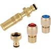 BOUTTE Boutt 0802890 2-KIT_RAPIDE15 - Kit irrigazione completo, con ugello automatico, in ottone, per tubi 15