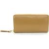 Gianni CHIARINI portafoglio donna con zip Firenze in pelle PF5042 22PE CLUX WALLETS TOFFEE