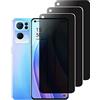 nulala [3 Pezzi] Pellicola Protettiva Privacy in Vetro Temperato per OPPO realme GT Neo 2, Anti-Spia Durezza 9H Protettiva Film Copertura Completa Privacy Protezione Schermo OPPO realme GT Neo 2
