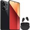 Xiaomi Redmi Note 13 Pro 4G 12 + 512 GB Smartphone Cellulare (6,67 pollici, 512 GB di memoria, fotocamera da 200 MP) Midnight Black,include Headphones