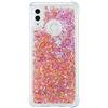 HopMore Cover per Huawei P Smart 2019 / Honor 10 Lite Brillantini Silicone Morbido 3D Cover Case Trasparente Disegni Custodia (Bordo Antiurto) Trasparenti Brillante Protettiva - Oro Rosa