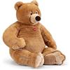 Trudi Orso Ettore Regalo peluche per Natale, compleanno e San Valentino. Orso gigante peluche | 75x115x45cm taglia MAXI JUMBO | Teddy Bears, classici orsi | modello 25613