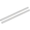 QUARKZMAN 2Pcs Perno Manopola Porta, Barra di Ricambio Maniglia Porta, Parti di Ricambio Maniglia Porta Mandrino Porta da 160 x 7mm, Argento
