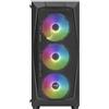 AEROCOOL Case Aerocool Falcon V2 Midi-Tower Vetro Temperato Nero