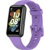 FYISWHO Silicone Cinturino per Huawei Band 8/Band 9/Band 10, Sport Bracciali Cinturini di Ricambio per Huawei Band 10/Band 9/Band 8