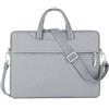 Mixroom - Borsa per PC Portatile porta Computer Custodia Zaino Laptop Custodia Notebook 15,6 Pollici per Lavoro Scuola Ufficio Z29 Grigio