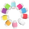 CABLEPELADO Protezione cavo USB | Custodia protettiva per cavi di ricarica | Protezione cavo dati | Diametro del foro: ca. 4 mm | 10 pezzi | Colori casuali