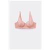 Tezenis Reggiseno Balconcino Non Imbottito In Pizzo Riciclato Paris Donna Rosa