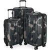 Hauptstadtkoffer Spree, Luggage Set Unisex Adult, Camuffare, SET