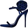 nelice Sandali Slingback, Donna, Blu Marino, 39 EU