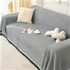 FANSU Telo Copridivano 1 2 3 4 Posti, Copriletto Matrimoniale Multiuso Copritutto, Elegante Coperta Copridivano Antiscivolo Reversibile Coperta Decorativa per Divano (Verde Scuro,180 * 130cm)