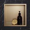 Viverso x wall nicchia a parete in acciaio inox La: 300 A: 300 mm, con telaio slim, VU9800BG, x wall [Accessori Bagno > Mensole Doccia]
