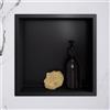 Viverso x wall nicchia a parete in acciaio inox La: 300 A: 300 mm, con telaio slim, VU9800MB, x wall [Accessori Bagno > Mensole Doccia]