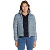 Tommy Hilfiger Donna Giacca Imbottita Down Feminine Gloss Leggera, Blu (Flint Blue), S