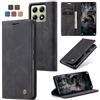 owlhold Cover Xiaomi 14T Custodia Xiaomi 14T Premium Pelle PU Portafoglio Flip Libro [Antiurto] [Cavalletto] [Carta Fessura] Custodia per Xiaomi 14T 5G -Nero