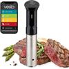 V Vesta Precision Vesta Precision Termocircolatore Domestico Imersa II SV82 ad Immersione per Cotture a Bassa Temperatura 1200W | Include l'app di controllo Wi-Fi | Volume massimo dell'acqua 30 litri (Nero)