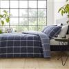 Catherine Lansfield Geometric Grid Set copripiumino 240 x 220 + 65 x 65 (2)