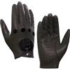 Harssidanzar Uomo guanti guida guanti di pelle di pecora sfoderato GM026D,Marrone,Taglia XL