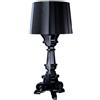 Kartell - Lampada da tavolo Bourgie - Nero - policarbonato 2,0 - Designer Ferruccio Laviani