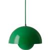 tradition &tradition - Sospensione FlowerPot - Verde - Alluminio laccato - Designer Verner Panton